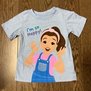 Ms. rachel blue T shirt I’m so happy size 2T